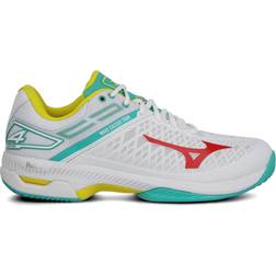 Mizuno Wave Exceed Tour 4 AC M - White/Chinese Red/Atlantis