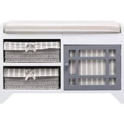 vidaXL 284080 Opbevaringsbænk 70x45cm