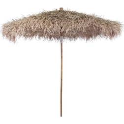 vidaXL Parasol En Bambou Avec Toit En Feuille De Bananier 270 cm 41508 - Beige 270cm