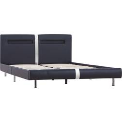 vidaXL Bed Frame with LED 23cm Sängram 120x200cm