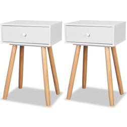 vidaXL 244741 2-pack Bedside Table 30x40cm