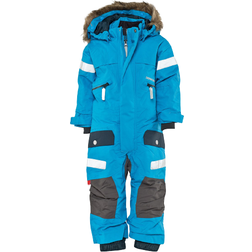 Didriksons Theron Kid's Coverall - Teal (503373-278)