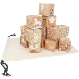 Nordic Play Nature Wooden Blocks in Beech Wood 16pcs
