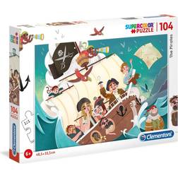 Clementoni Supercolour the Pirates 104 Pieces