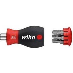 Wiha 3801 33736 Stubby Screwdriver With Bit Bitsskruetrækker
