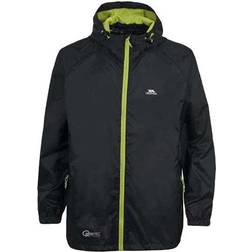 Trespass Qikpac Waterdichte Packaway Jacket - Zwart