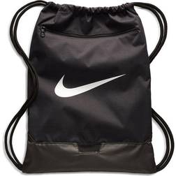 NIKE Brasilia Gymbag - Black/Black/White