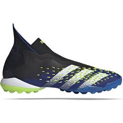 adidas Predator Freak+ Laceless Turf - Core Black/Cloud White/Solar Yellow