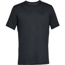Under Armour Left Chest Logo Short Sleeve Men's - Black