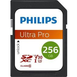 Philips Ultra Pro SDXC Class 10 UHS-I U3 V30 256GB