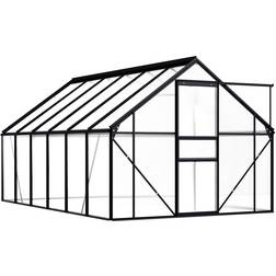 vidaXL 48212 7.03m² Aluminium Polycarbonat