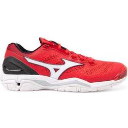 Mizuno Wave Stealth V - Tomato/White/Black