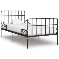 vidaXL Bed Frame with Slatted Base 95cm