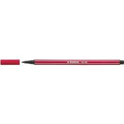 Stabilo Pen 68 Brush Dark Red 1mm