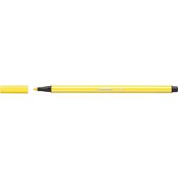 Stabilo Pen 68 Brush Lemon Yellow 1mm