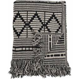 Bloomingville Throw Blankets Black (160x130cm)