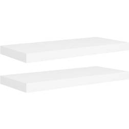 vidaXL 323875 Væghylde 60cm 2stk