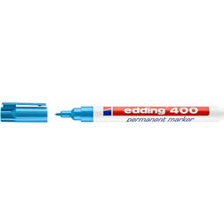 Edding 400 Permanent Marker 1mm Light Blue