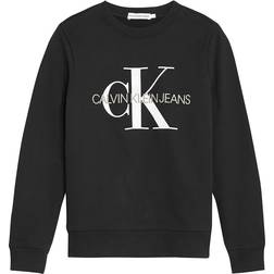 Calvin Klein Monogram Logo Sweatshirt - CK Black