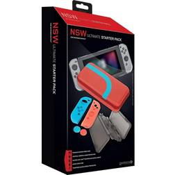 Gioteck Nintendo Switch Lite Essential Starter Pack - Red