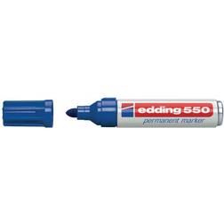 Edding 550 Permanent Marker 3-4mm Blue