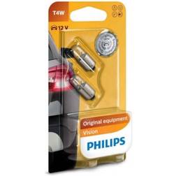 Philips Vision Incandescent Lamps 4W BA9S 2-pack