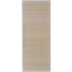 vidaXL Square Bamboo Beige 150x200cm