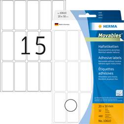 Herma Removable Multi-Purpose Labels