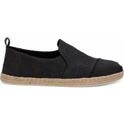 Toms Espadrille Alpargata M - Black Washed