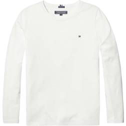 Tommy Hilfiger Basic C Neck Knit - Bright White (KG0KG03706)