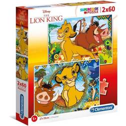 Clementoni Supercolor Disney Lion King 2x60 Pieces