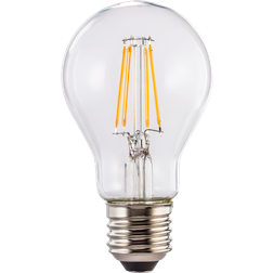 Hama Bombilla inteligente Retro E27, LED, WiFi, Luz regulable, 7W, Alexa y Google Assistant, Blanco