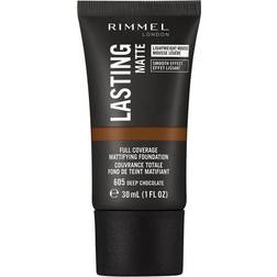 Rimmel Lasting Matte Foundation #605 Deep Chocolate