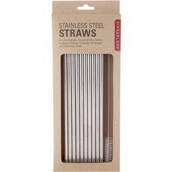 Kikkerland Stainless Steel Straws