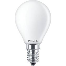 Philips LED E14 P45 Leuchtmittel 4,3W 470lm 2700K warmweiss 4,5x4,5x8,2cm