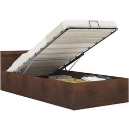 vidaXL Bed Frame Hydraulic Storage LED Sängram 90x200cm