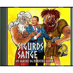 Sigurds sange om de græske og nordiske guder (Lydbog, CD, 2015)