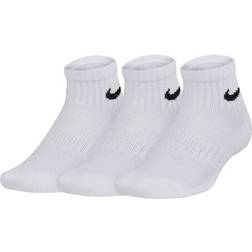 Nike Older Kid's Everyday Socks 3-pairs - White/Black (SX6844-100)