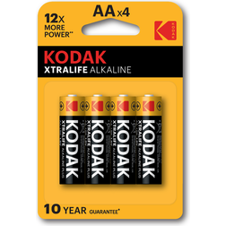 Kodak Pila Alcalina Xtralife Lr06 Aa Pack 4