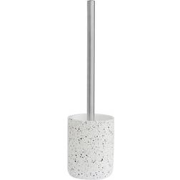 Premier Housewares Gozo Terrazzo Toilet Brush - White