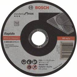 Bosch Accessories WA 60 T BF 2608603171 Doorslijpschijf recht 125 mm 1 stuk(s) Staal, RVS