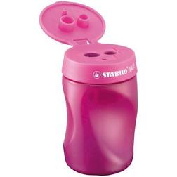 Stabilo Easy Ergonomic Left Handed Sharpener 3 in 1	Pink