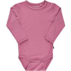 Minymo Baby Body L/S - Heather Rose (4983-602)