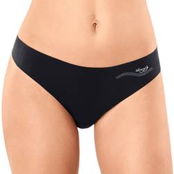 Sloggi 2P Zero Feel String Dames - Zwart