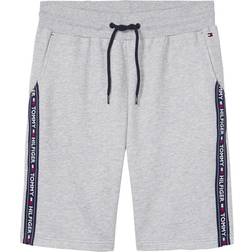 Tommy Hilfiger Side Logo Drawstring Shorts - Grey Heather