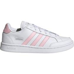 Adidas Grand Court SE - Cloud White/Clear Pink/Silver Metallic