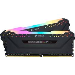 Corsair Vengeance RGB PRO DDR4-3000 32GB CL16 Dual Channel (2 pcs) Intel XMP Musta RGB