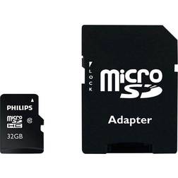 Philips FM32MP45B/00 32 Go MicroSDXC Classe 10 uhs-i 80 Mo/s Class 1 (U1) (FM32MP45B/00)