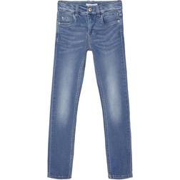 Name It Power Stretch X-slim Fit Jeans - Blue/Medium Blue Denim (13185231)