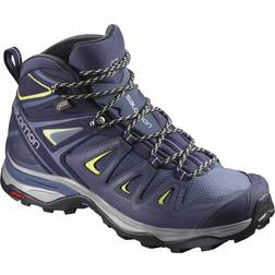 Salomon X Ultra 3 Mid GTX W - Crown Blue / Evening Blue / Sunny Lime